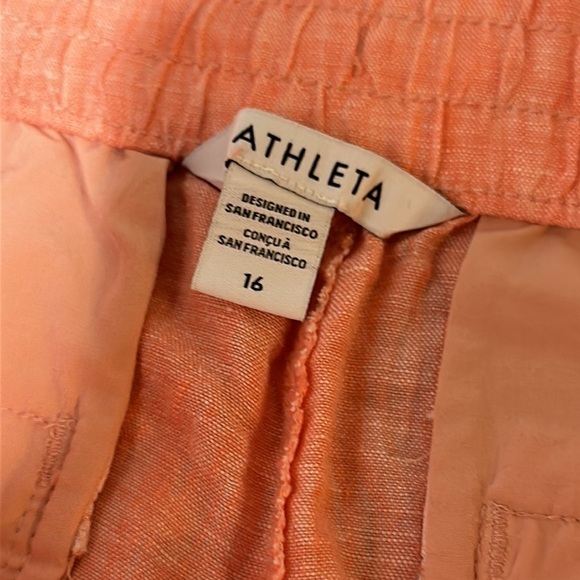 NWT Athleta Retreat Linen Jogger size 16 - Picture 8 of 13
